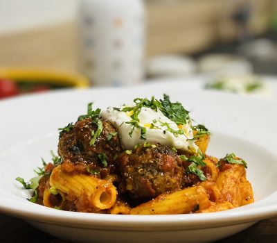 Beef, Pork & Black Pudding Meatballs